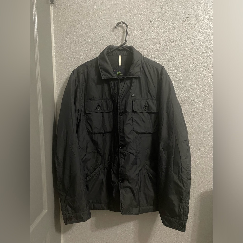 Lacoste Men's Hoodless puffer jacket Size XL